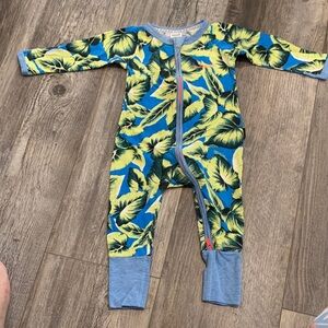 Bonds Tropical Leaf Print Kids One Piece